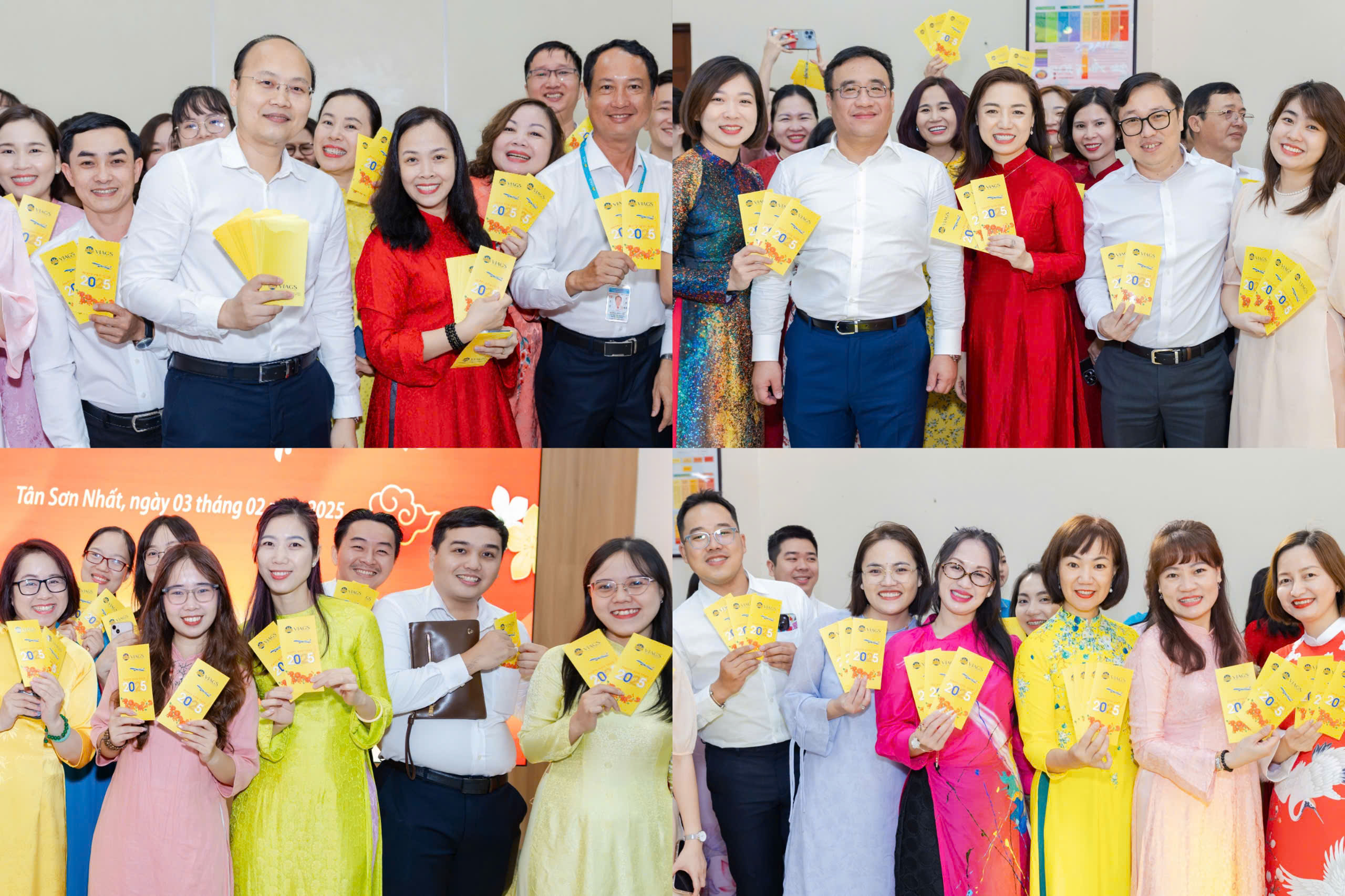 TIẾP NỐI KHÍ THẾ HỨNG KHỞI LỄ CHÀO CỜ THÁNG 02/2025, VIAGS 3 MIỀN LAN TỎA NIỀM VUI CHÀO XUÂN ẤT TỴ