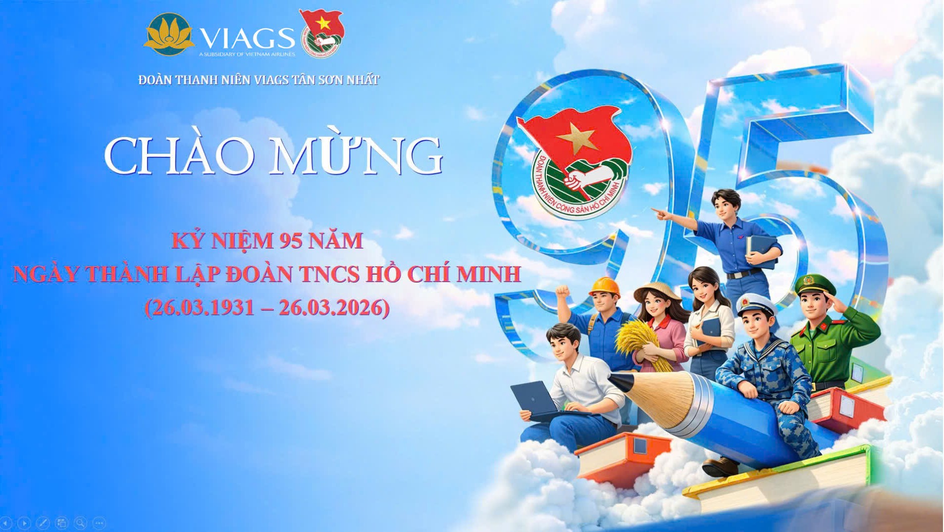 SỨC TRẺ VIAGS TÂN SƠN NHẤT TRONG THÁNG THANH NIÊN 2026
