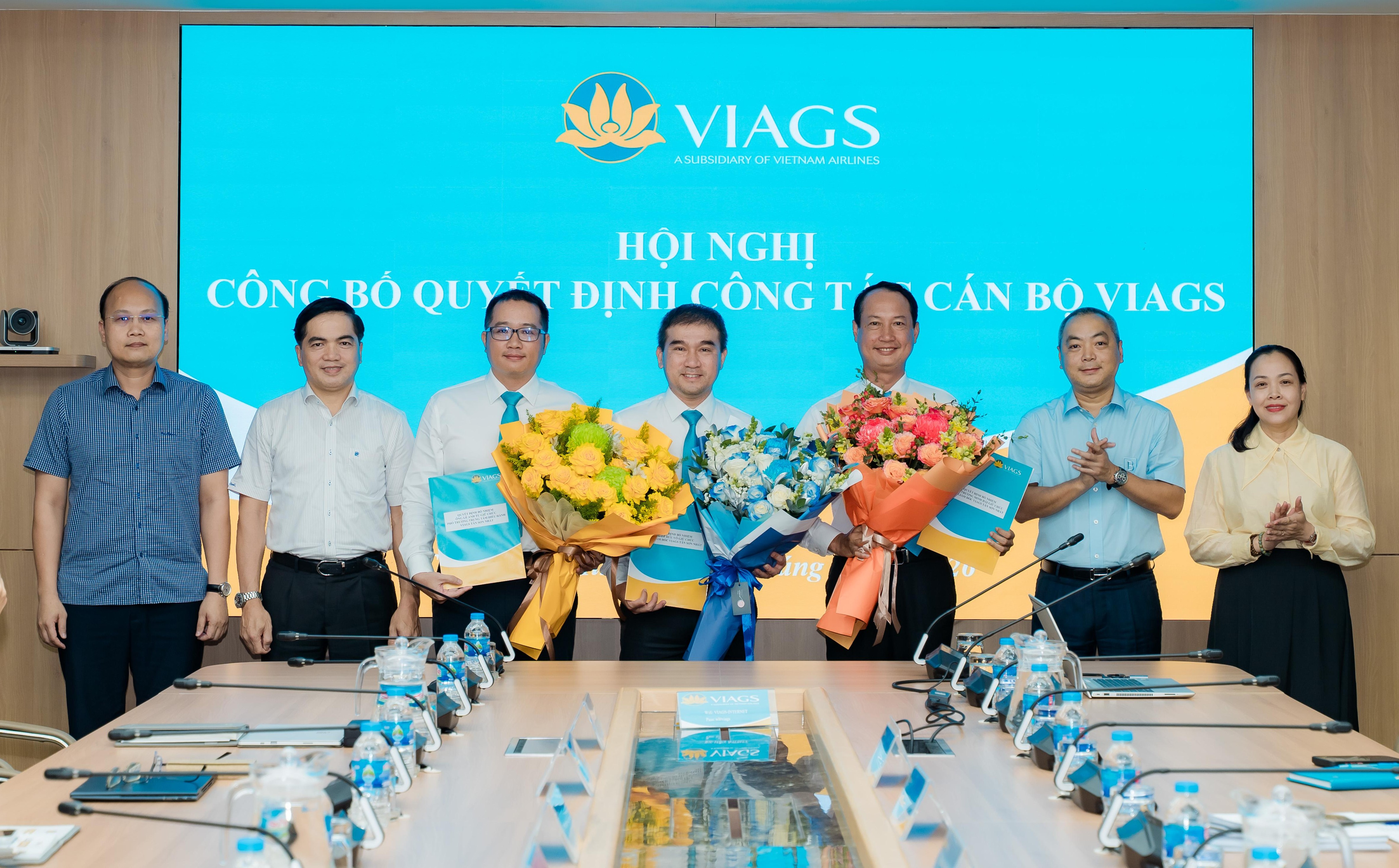 VIAGS CÔNG BỐ VÀ TRAO QUYẾT ĐỊNH BỔ NHIỆM CÁN BỘ