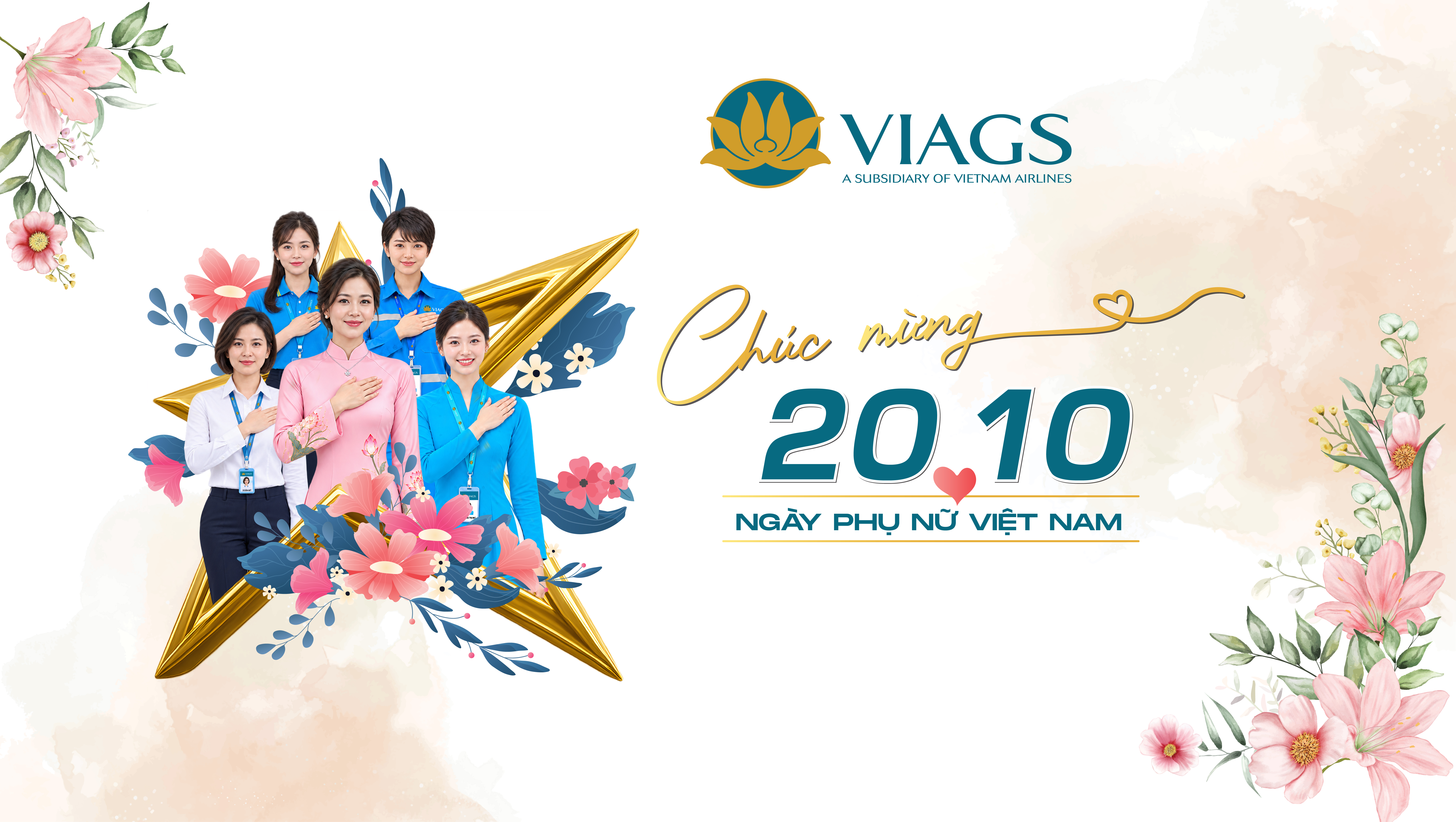 VIAGS LAN TỎA YÊU THƯƠNG NHÂN NGÀY PHỤ NỮ VIỆT NAM 20/10